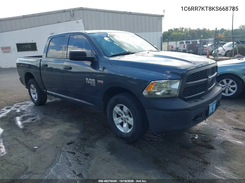 RAM 1500 2019, VIN 1C6RR7KT8KS668785