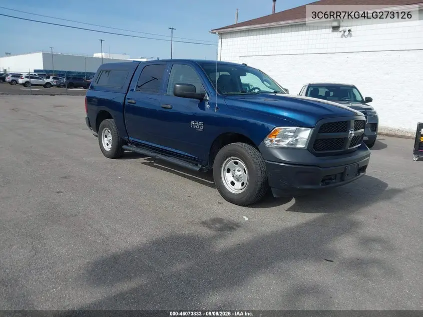 RAM 1500 2020, VIN 3C6RR7KG4LG273126