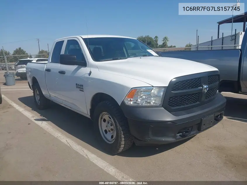 RAM 1500 2020, VIN 1C6RR7FG7LS157745