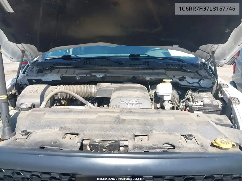 2020 RAM 1500 VIN 1C6RR7FG7LS157745 — фото 10