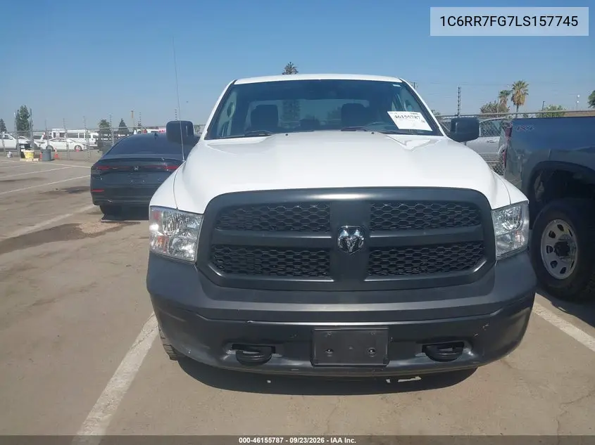 2020 RAM 1500 VIN 1C6RR7FG7LS157745 — фото 13