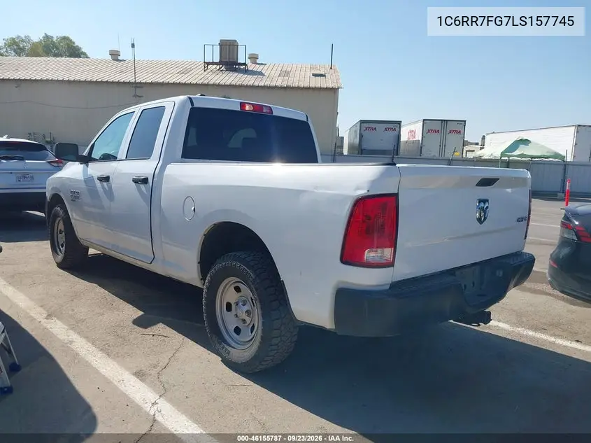 2020 RAM 1500 VIN 1C6RR7FG7LS157745 — фото 3