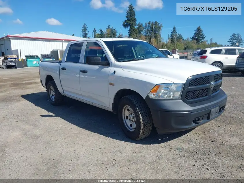 RAM 1500 2020, VIN 1C6RR7XT6LS129205
