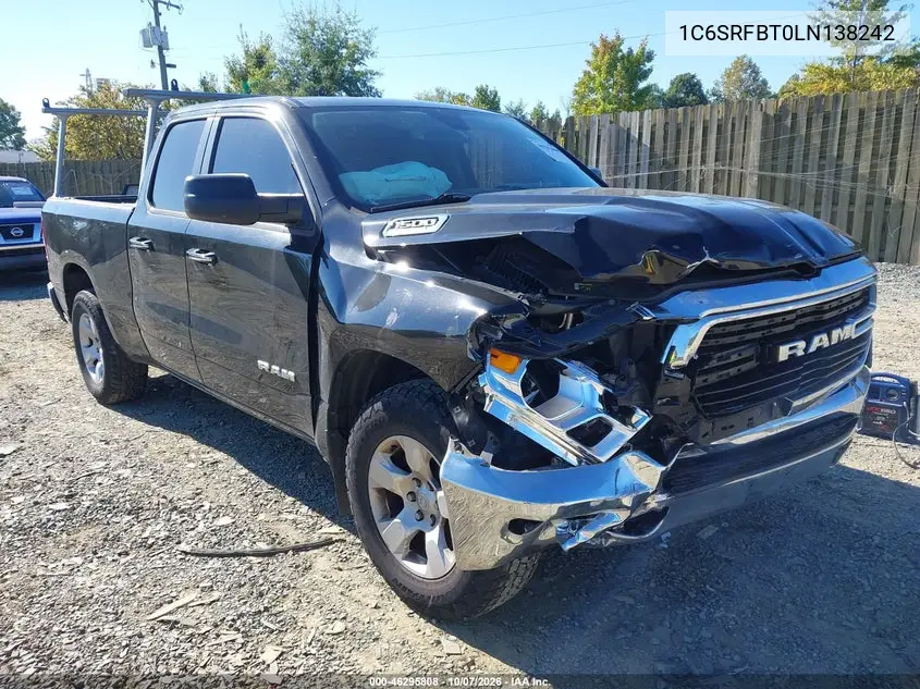 RAM 1500 2020, VIN 1C6SRFBT0LN138242