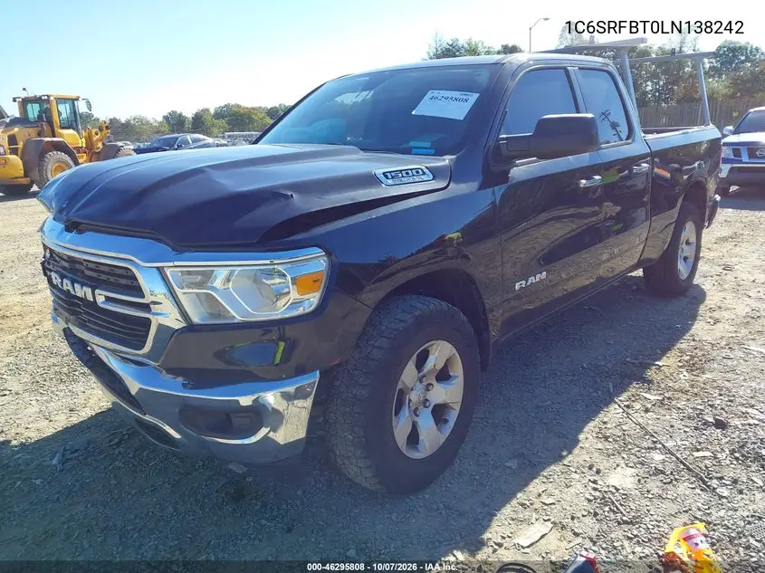 2020 RAM 1500 VIN 1C6SRFBT0LN138242 — фото 2