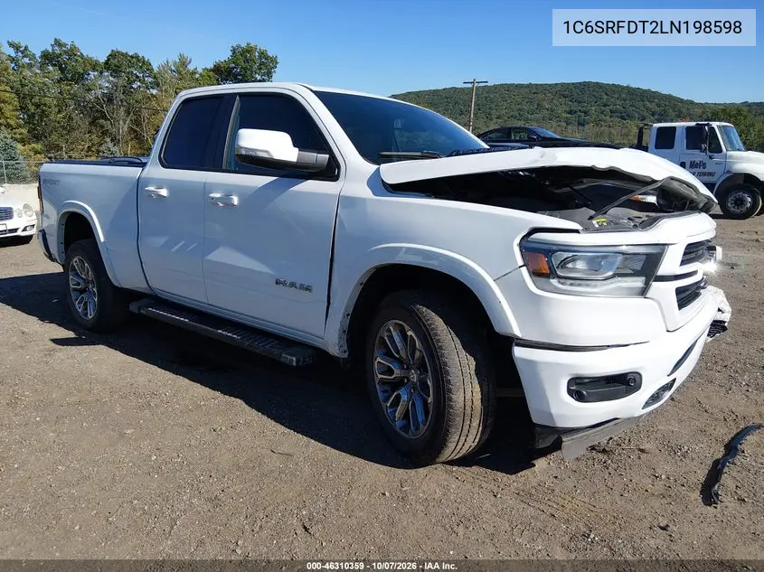 RAM 1500 2020, VIN 1C6SRFDT2LN198598