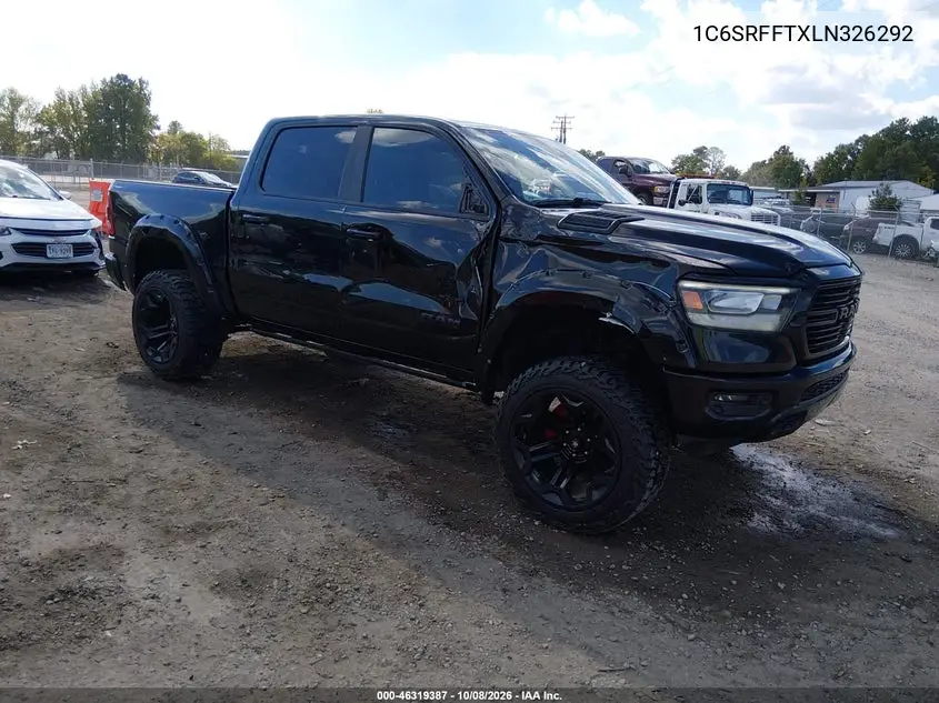 RAM 1500 2020, VIN 1C6SRFFTXLN326292