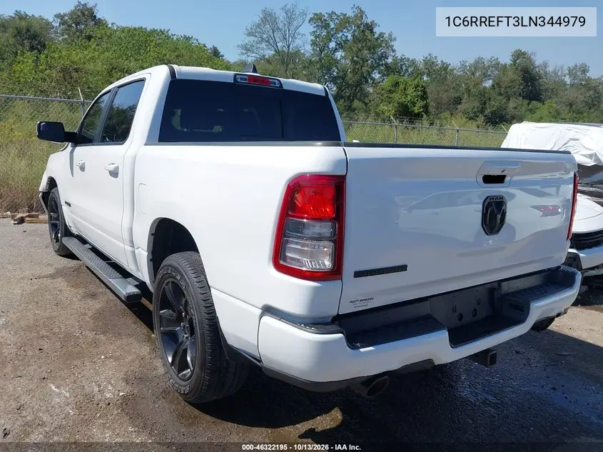 2020 RAM 1500 VIN 1C6RREFT3LN344979 — фото 3