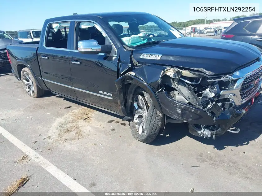 RAM 1500 2020, VIN 1C6SRFHTXLN292254