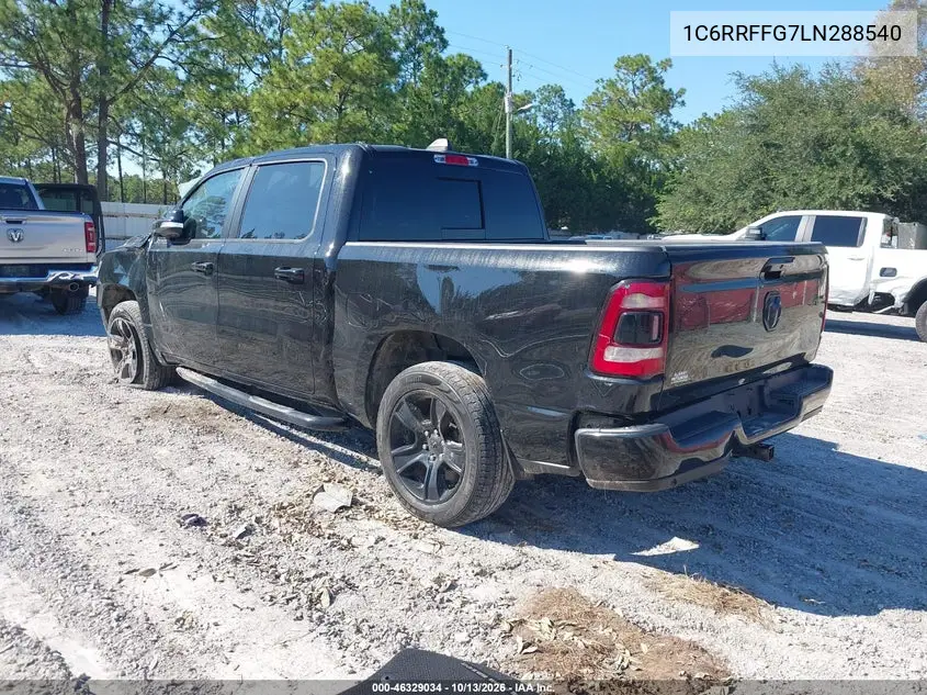 2020 RAM 1500 VIN 1C6RRFFG7LN288540 — фото 3