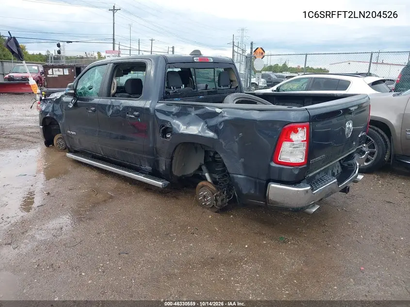 2020 RAM 1500 VIN 1C6SRFFT2LN204526 — фото 3