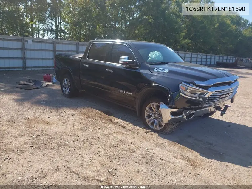 RAM 1500 2020, VIN 1C6SRFKT7LN181590