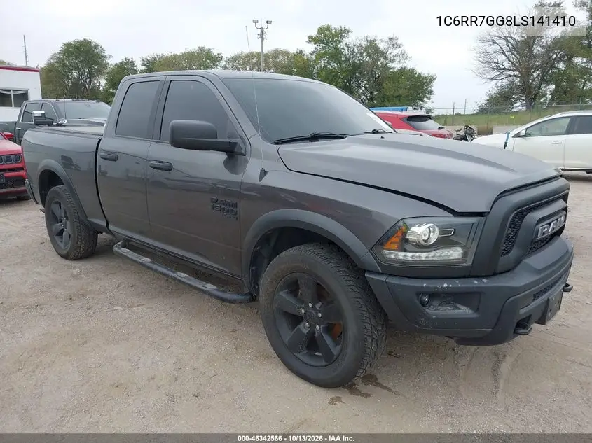 RAM 1500 2020, VIN 1C6RR7GG8LS141410