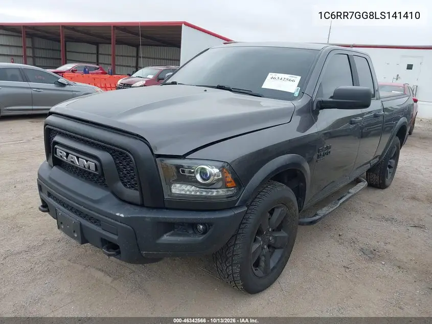 2020 RAM 1500 VIN 1C6RR7GG8LS141410 — фото 2