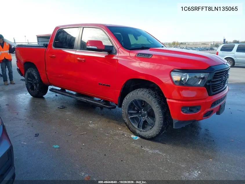RAM 1500 2020, VIN 1C6SRFFT8LN135065