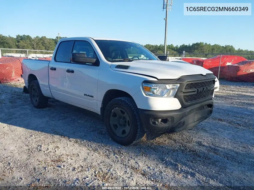 RAM 1500 2021, VIN 1C6SRECG2MN660349