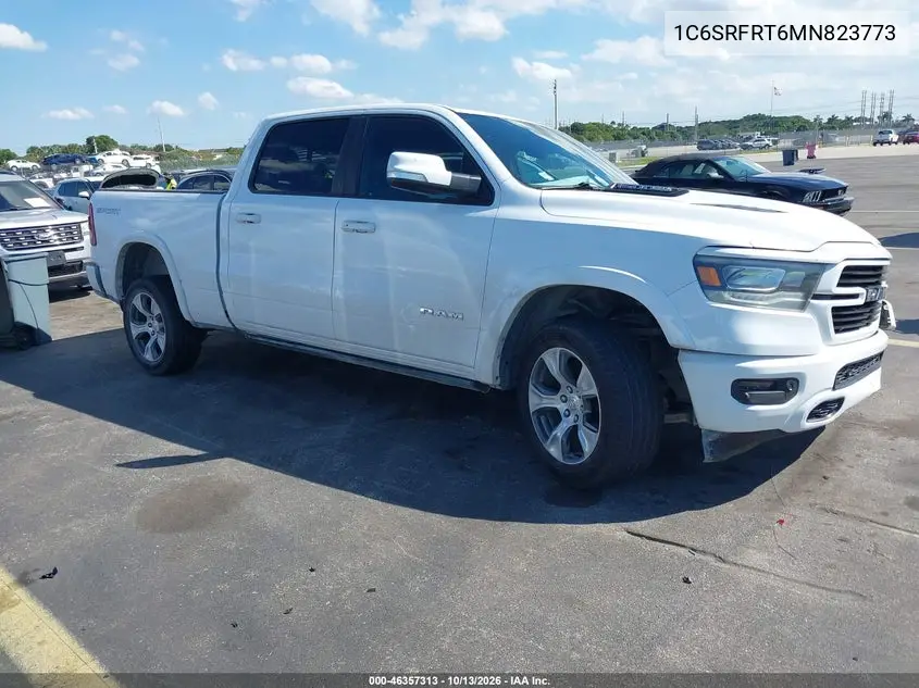 RAM 1500 2021, VIN 1C6SRFRT6MN823773