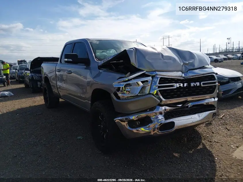 RAM 1500 2022, VIN 1C6RRFBG4NN279318