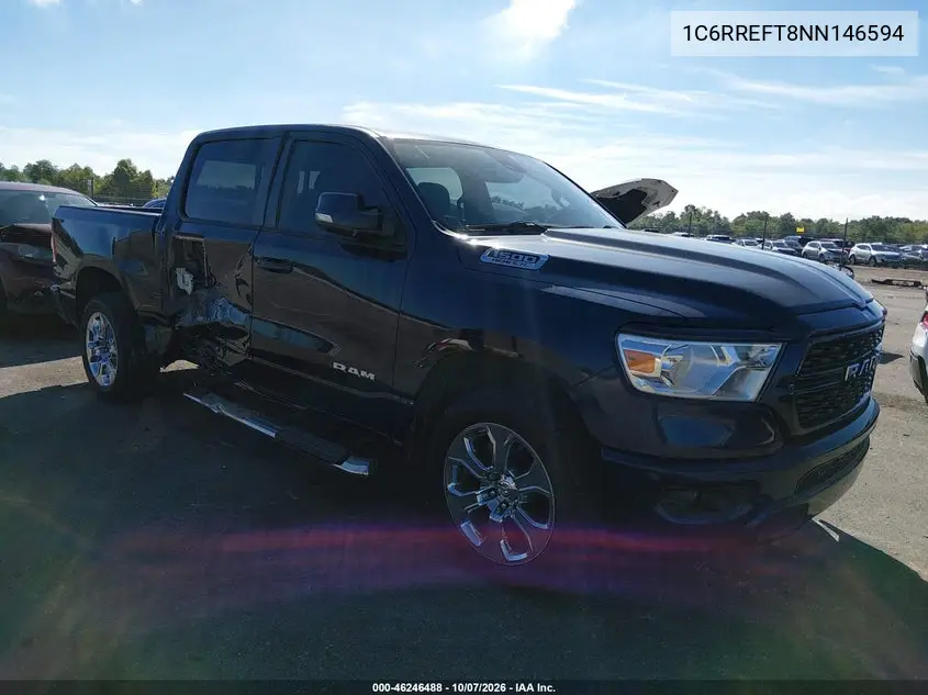 RAM 1500 2022, VIN 1C6RREFT8NN146594
