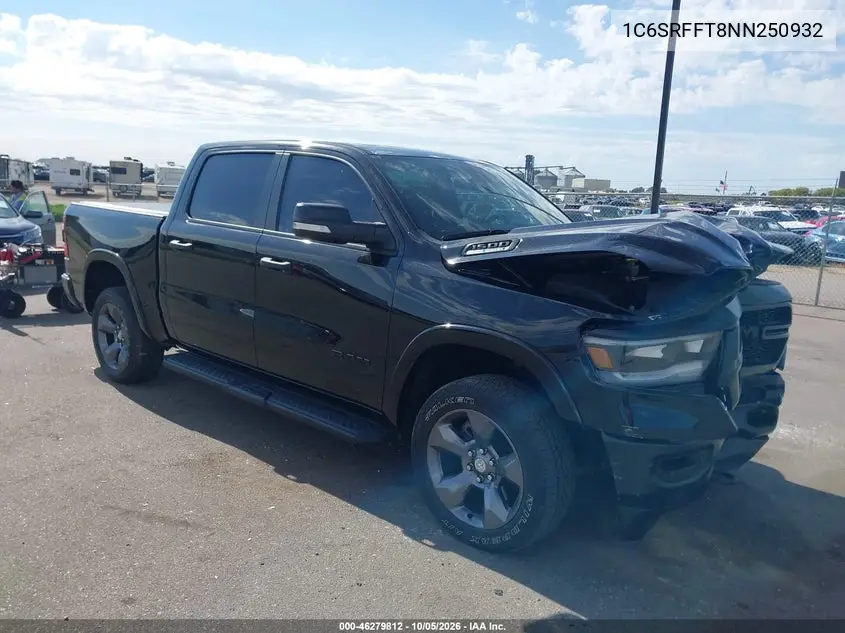 RAM 1500 2022, VIN 1C6SRFFT8NN250932
