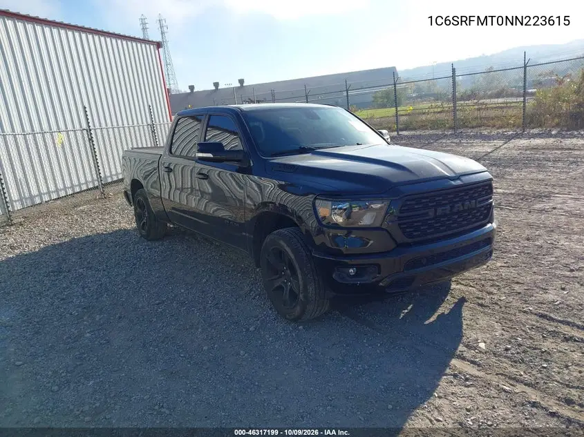 RAM 1500 2022, VIN 1C6SRFMT0NN223615