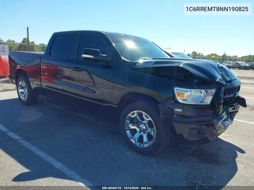 RAM 1500 2022, VIN 1C6RREMT8NN190825