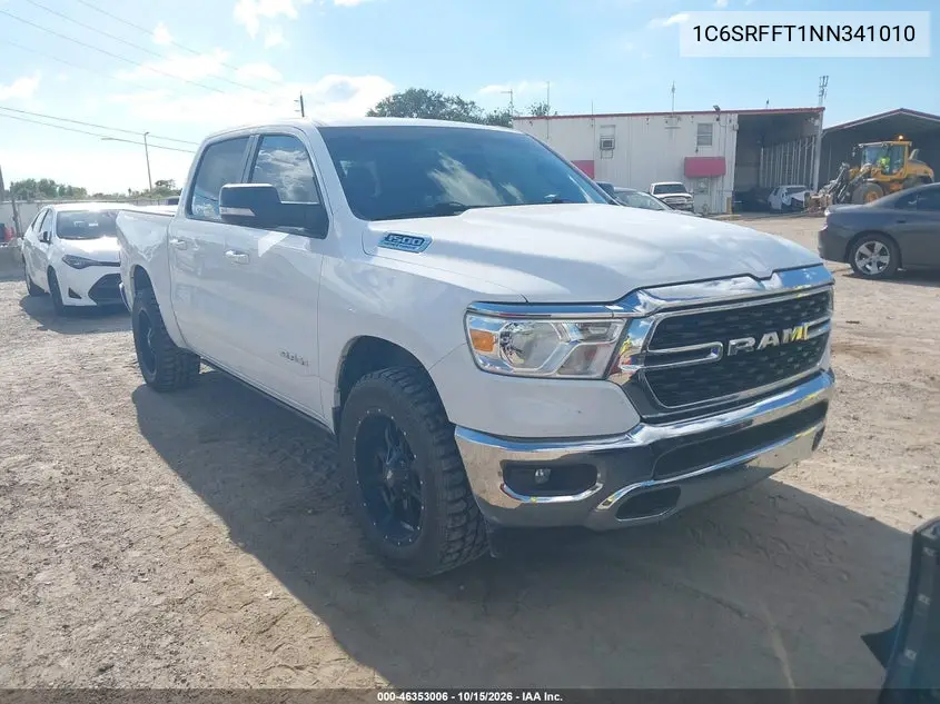 RAM 1500 2022, VIN 1C6SRFFT1NN341010