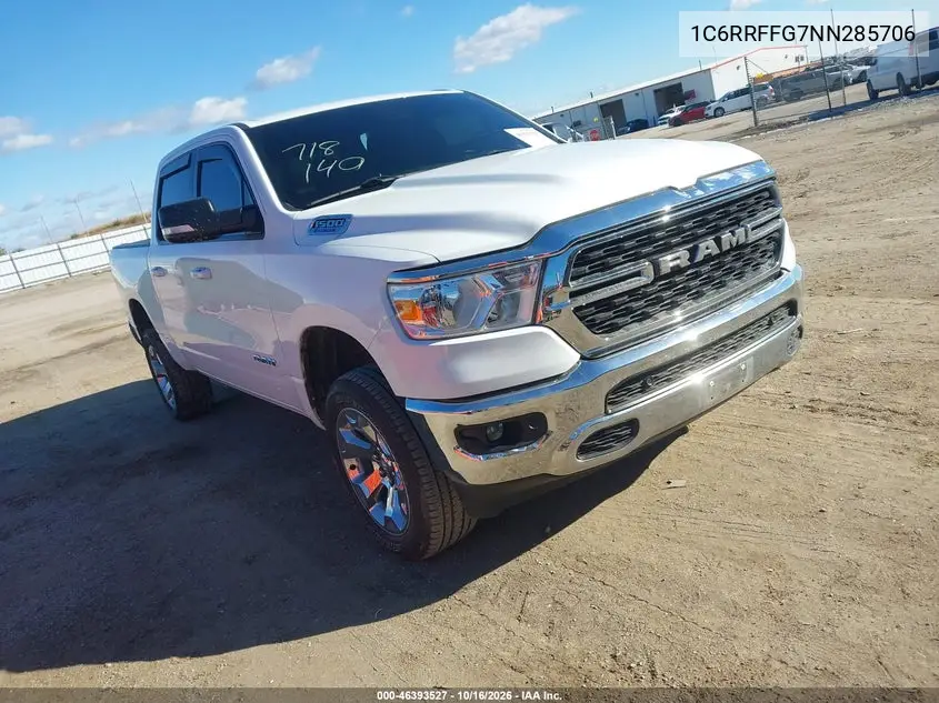 RAM 1500 2022, VIN 1C6RRFFG7NN285706
