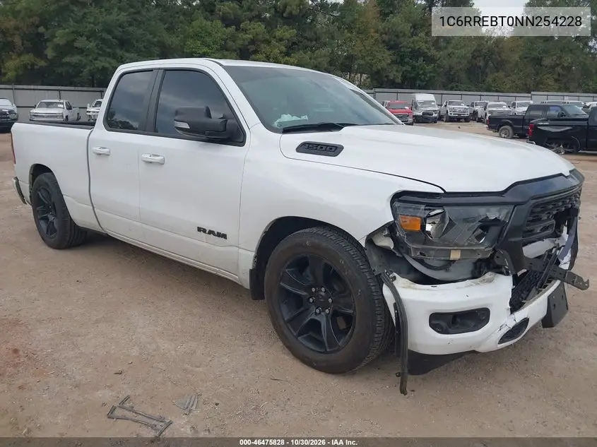 RAM 1500 2022, VIN 1C6RREBT0NN254228