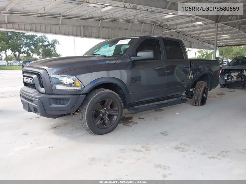 2023 RAM 1500 VIN 1C6RR7LG0PS580659 — фото 2