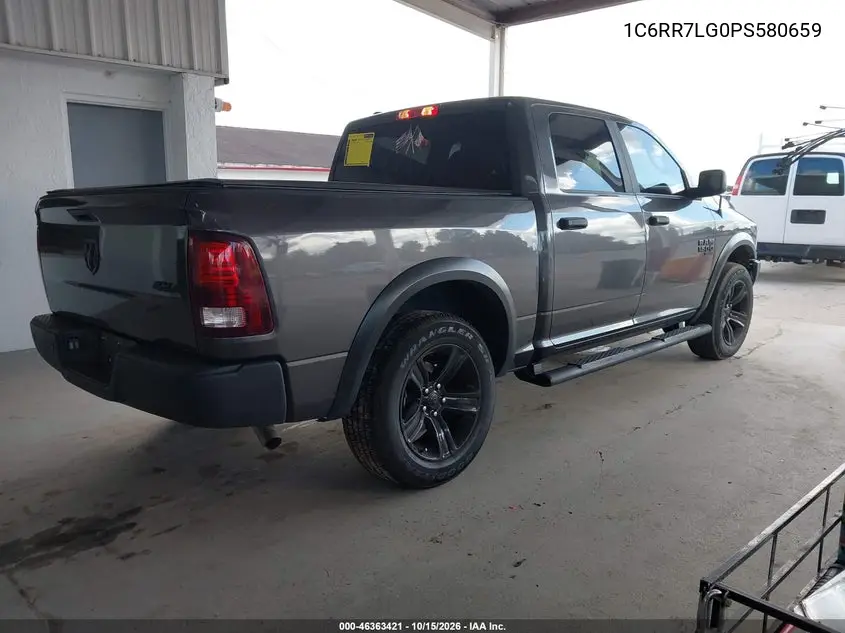 2023 RAM 1500 VIN 1C6RR7LG0PS580659 — фото 4