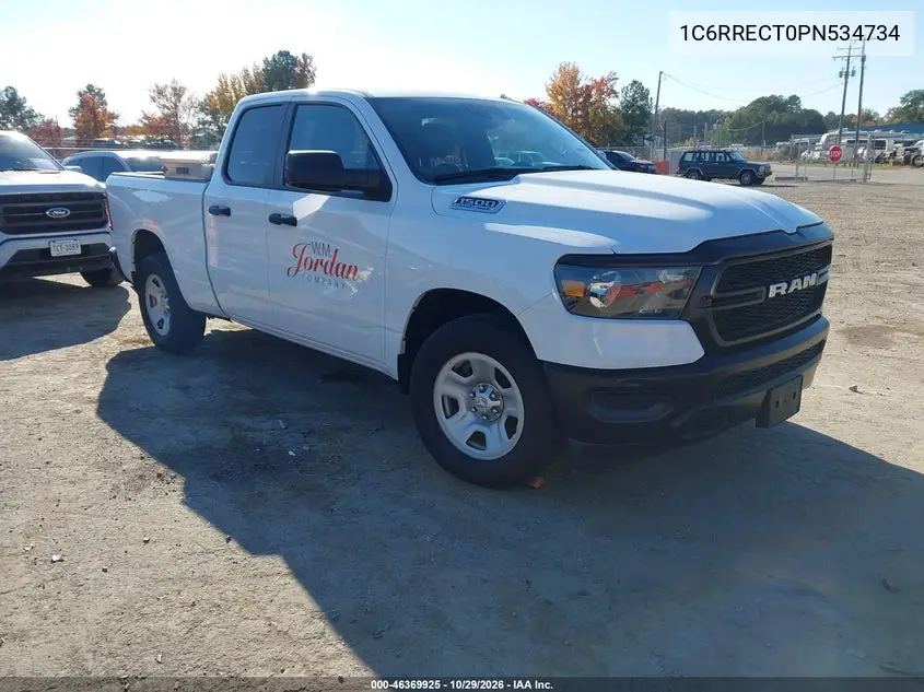 RAM 1500 2023, VIN 1C6RRECT0PN534734