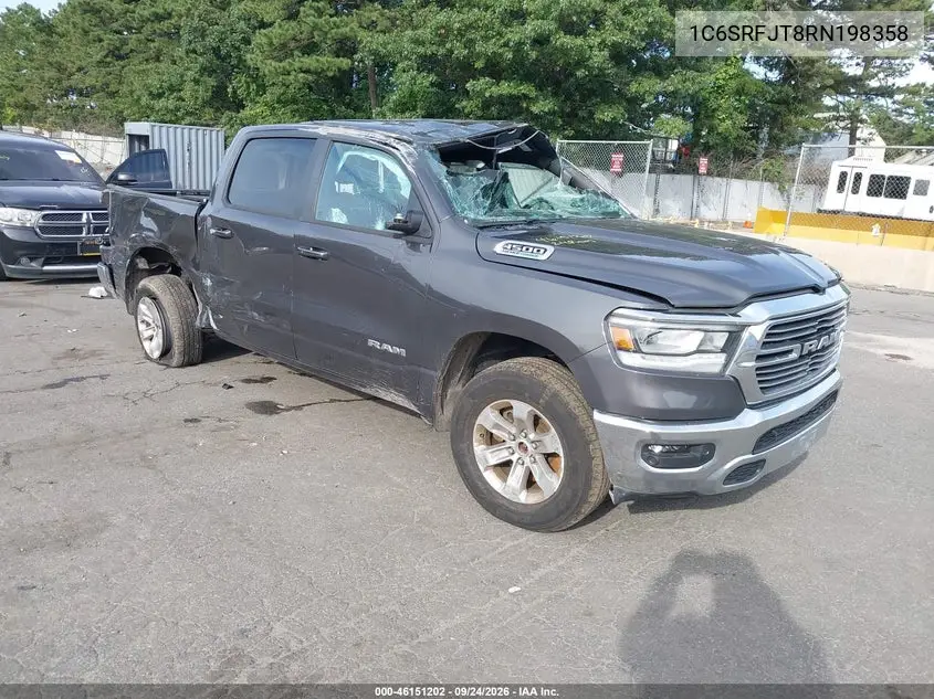 RAM 1500 2024, VIN 1C6SRFJT8RN198358