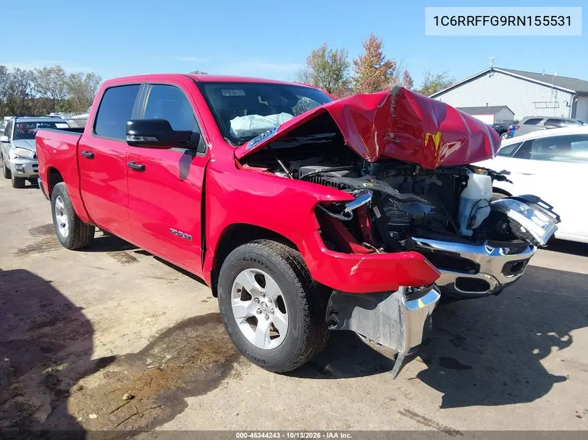 RAM 1500 2024, VIN 1C6RRFFG9RN155531