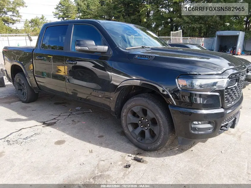 RAM 1500 2025, VIN 1C6RRFFGXSN582965