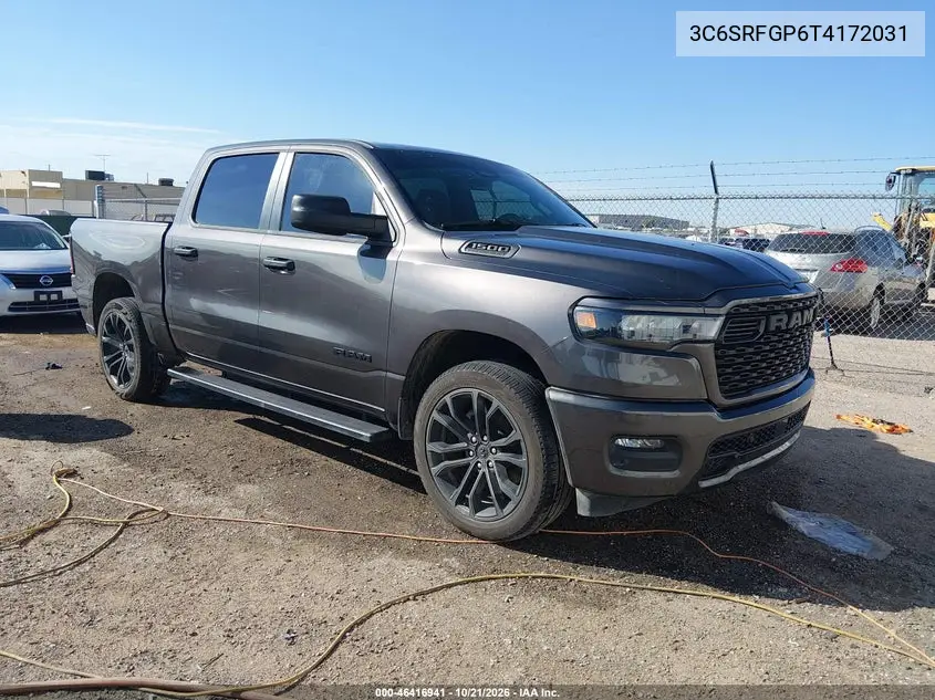 RAM 1500 2026, VIN 3C6SRFGP6T4172031