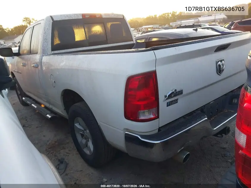 2011 RAM N/A VIN 1D7RB1GTXBS636705 — фото 3