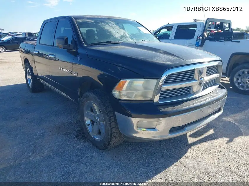 RAM N/A 2011, VIN 1D7RB1CTXBS657012