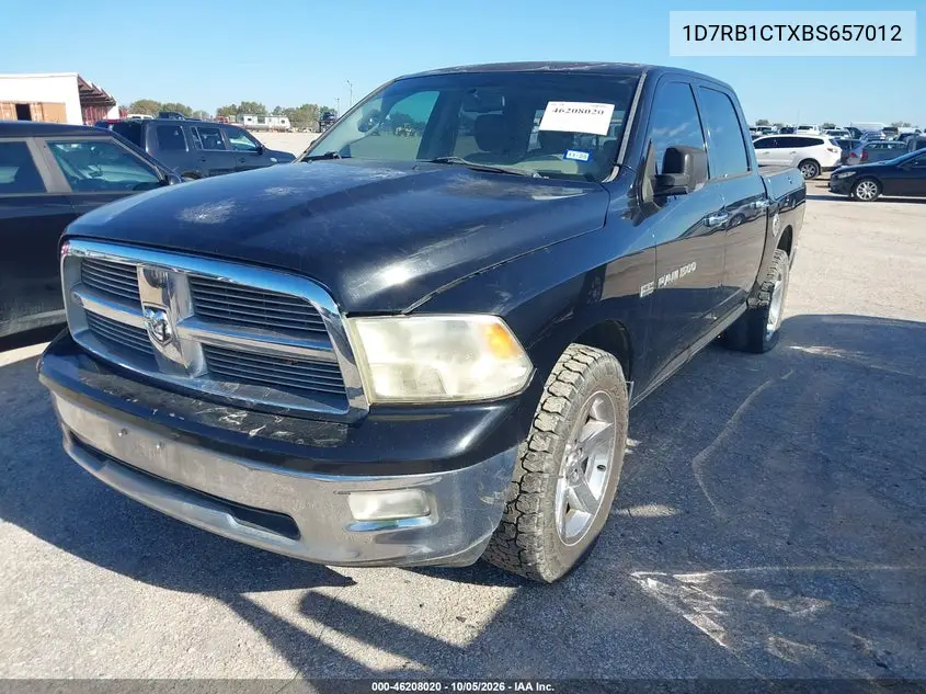 2011 RAM N/A VIN 1D7RB1CTXBS657012 — фото 2