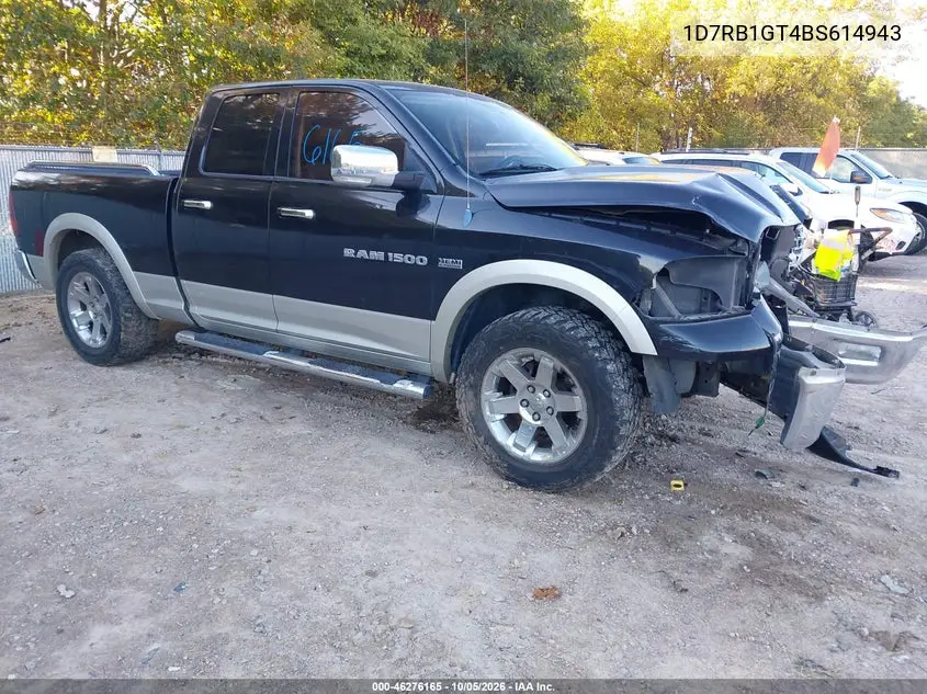 RAM N/A 2011, VIN 1D7RB1GT4BS614943
