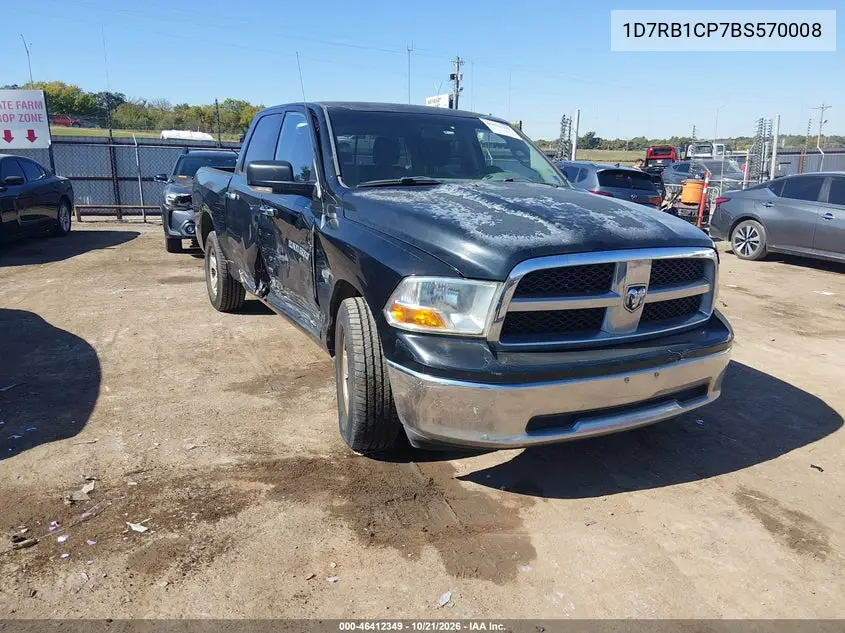 RAM N/A 2011, VIN 1D7RB1CP7BS570008