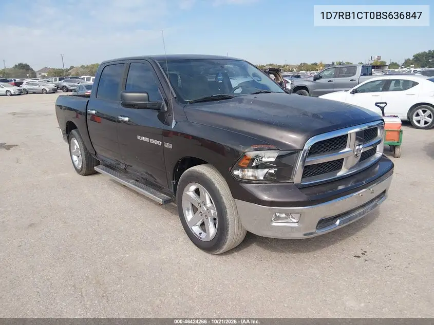 RAM N/A 2011, VIN 1D7RB1CT0BS636847