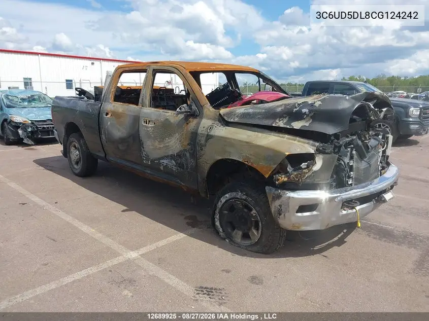RAM 2500 2012, VIN 3C6UD5DL8CG124242