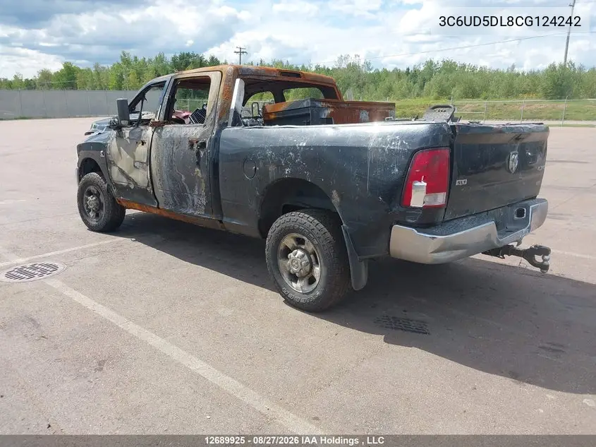 2012 RAM 2500 VIN 3C6UD5DL8CG124242 — фото 3