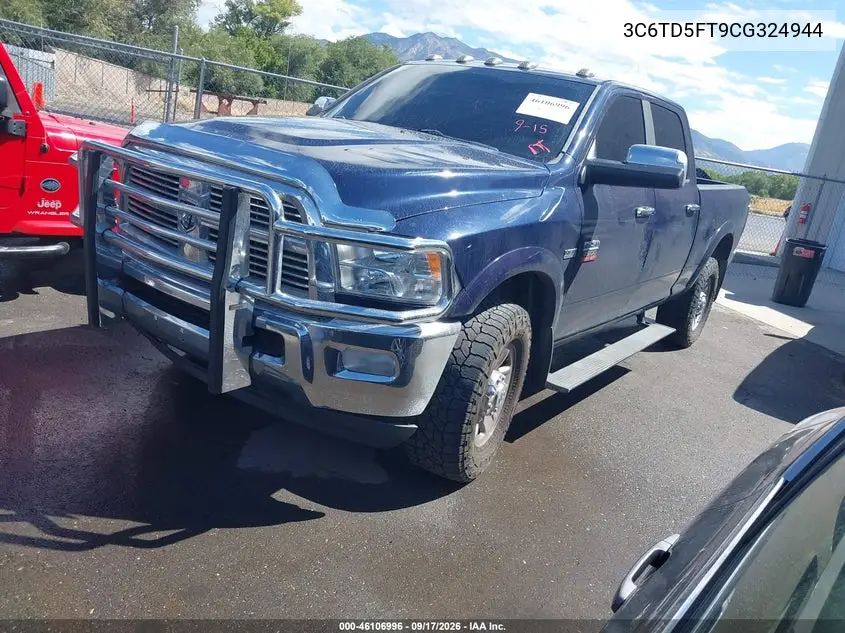 2012 RAM 2500 VIN 3C6TD5FT9CG324944 — фото 2