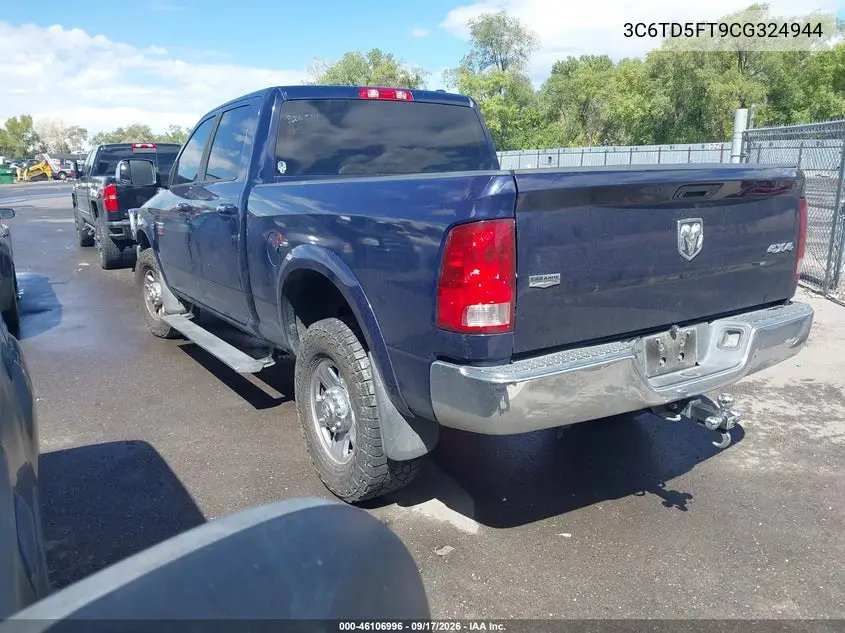 2012 RAM 2500 VIN 3C6TD5FT9CG324944 — фото 3