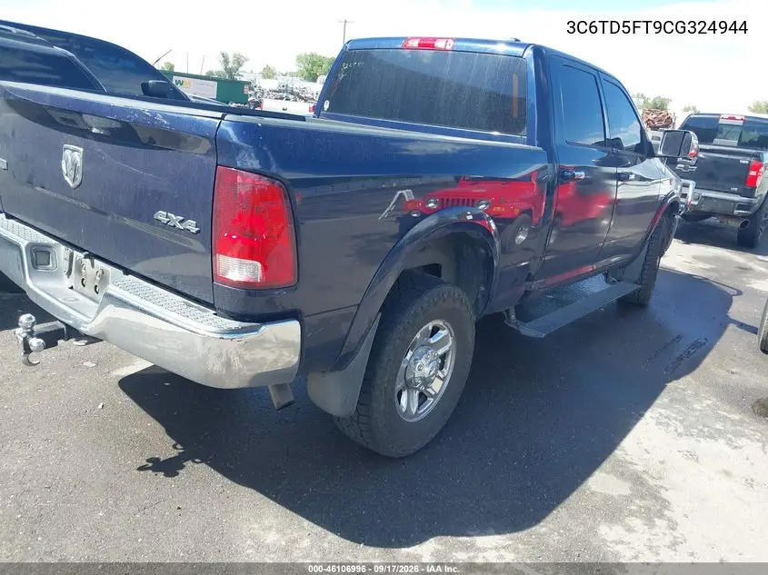 2012 RAM 2500 VIN 3C6TD5FT9CG324944 — фото 4
