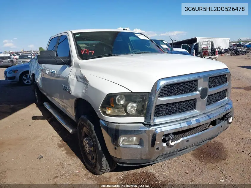 RAM 2500 2013, VIN 3C6UR5HL2DG526478