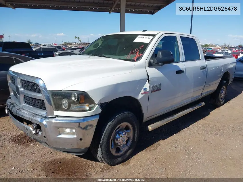 2013 RAM 2500 VIN 3C6UR5HL2DG526478 — фото 2