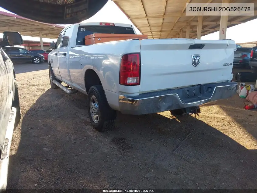 2013 RAM 2500 VIN 3C6UR5HL2DG526478 — фото 3